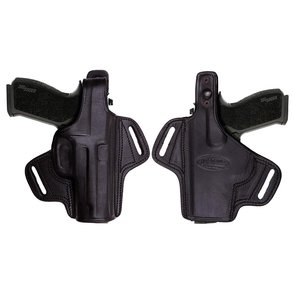 Tagua Black Leather OWB Thumb Break Holster Colt Gov't 1911 RH