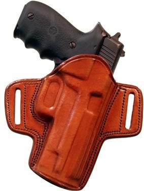 Tagua Open Top OWB Belt Holster Colt Government 1911 5-Inch Brown Right Hand