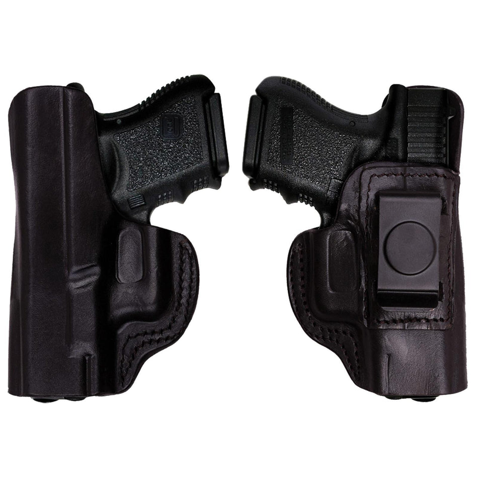 Tagua Inside the Waistband Leather Holster for Colt 1911 3" Black RH