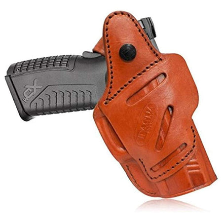 Tagua Brown 4-in-1 Inside the Waistband Holster S&W J Frame RH