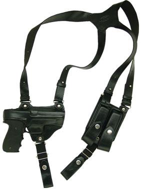 Tagua Gunleather Glock 19 23 32 Paddle Shoulder Holster RH Black