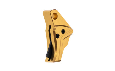 Tyrant CNC Improved Tyrant Trigger System for Glock Gen 3 and Gen 4, Gold Body/Black Safety