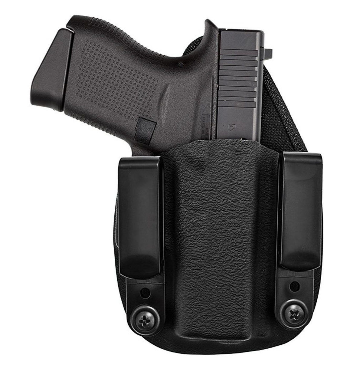 Tagua Recruiter Hybrid Kydex IWB Holster Glock 43 Black Ambidextrous