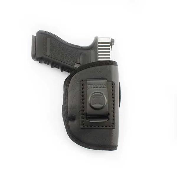 Tagua Ecoleather Weightless IWB/OWB 4-in-1 Holster Most 9mm/.40/.45 Black Right Hand