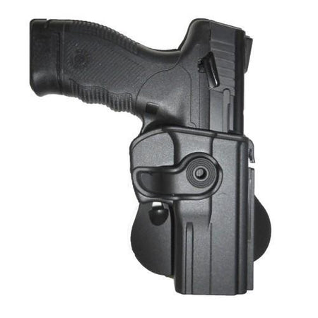 Tagua Gunleather S&W Shield Push Button Release Holster Black Right-Hand Draw