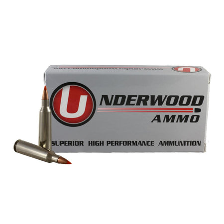 Underwood Ammo .22-250 Remington Rifle Ammo Polymer Tip Ballistic Tip PolyTip 50 grain 