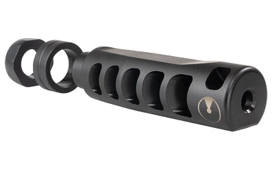Ultradyne USA Apollo S 7.62MM Muzzle Compensator 5/8X24 Black Stainless Salt Bath Nitride UD10270