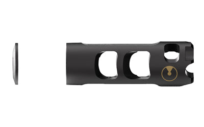 Ultradyne Vostok AK Muzzle Brake Compensator, 7.62x39mm, M14X1 LH, .750" OD, Black Nitride Finish UD10870
