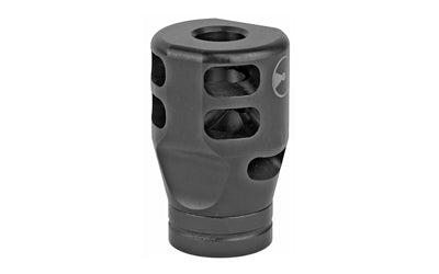 Ultradyne Lithium PCC Muzzle Brake Compensator, 9MM, 1/2x28 Thread, 1.125" OD, Stainless, Black Nitride UD11030