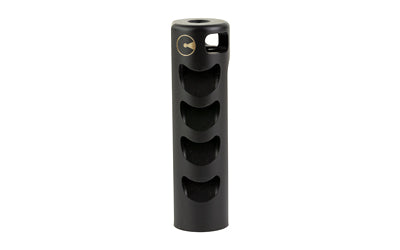Ultradyne Apollo LR Muzzle Brake Compensator, 6.5mm Creedmoor, 5/8-24 Barrel Thread, Black UD11180