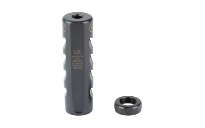 Ultradyne Apollo LR Muzzle Brake Compensator, 7mm, 5/8-24 Barrel Thread, 416 SS, Black UD11240