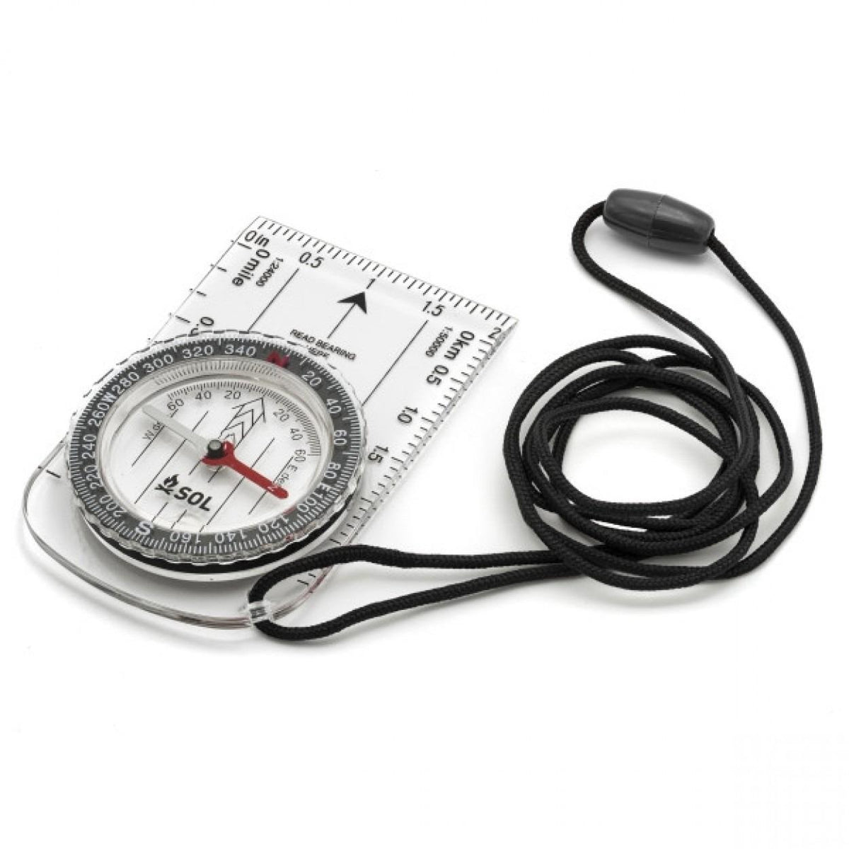 SOL Survive Outdoors Longer Map Compass for Navigation