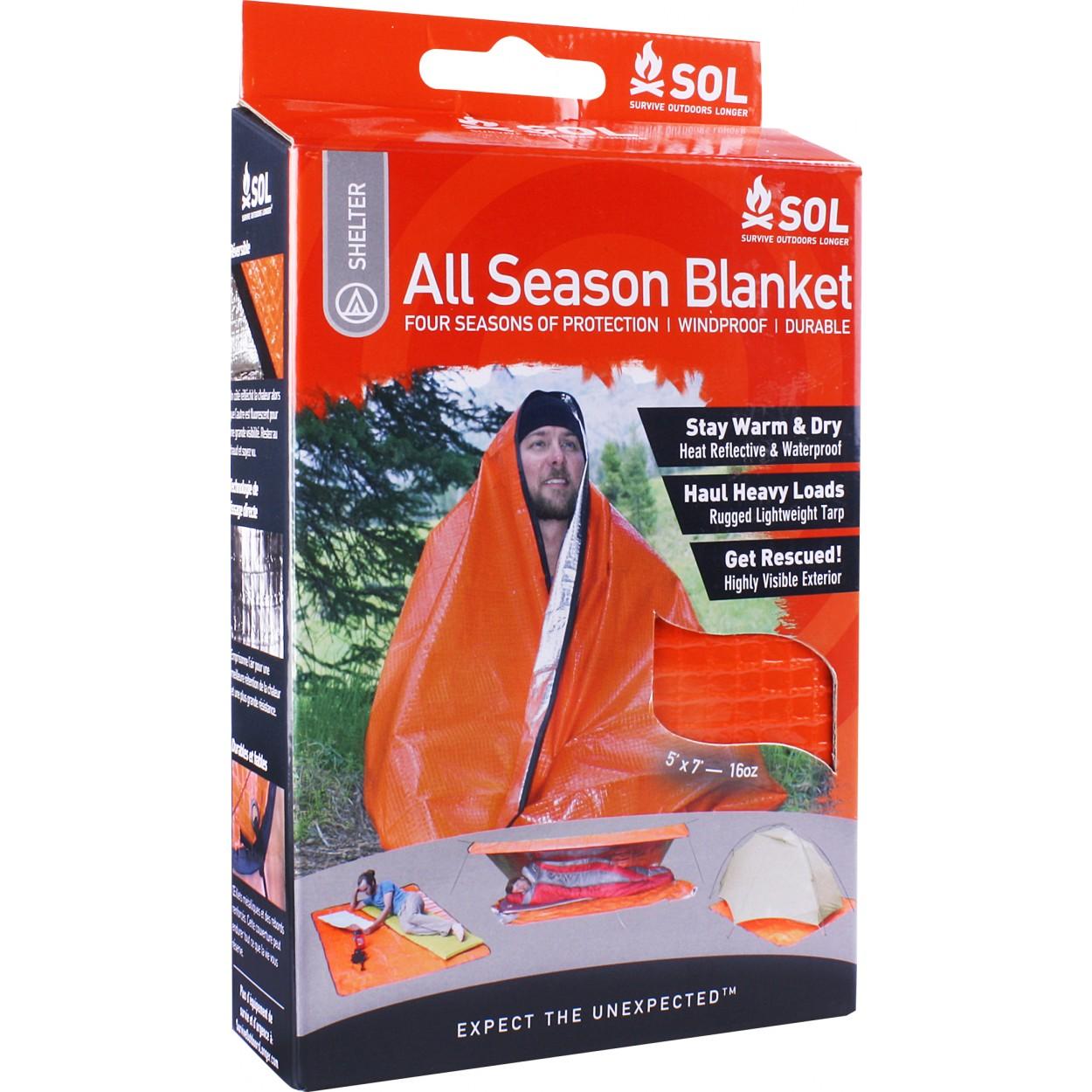 Ready Brands SOL All Season Multi-Purpose Survival Blanket