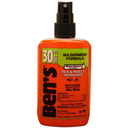 Ben's 30 Percent DEET Pump Spray Tick & Insect Repellent 3.4 oz