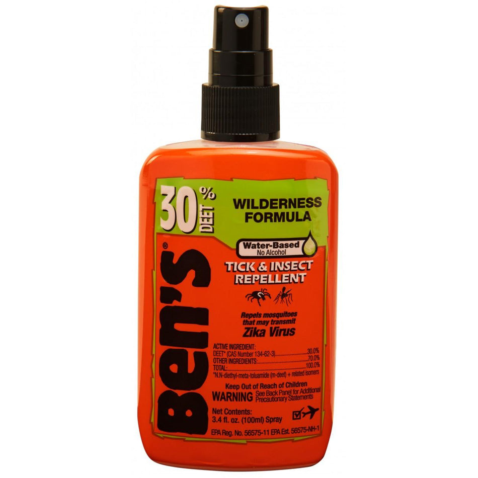 Ben's 30 Percent DEET Pump Spray Tick & Insect Repellent 3.4 oz