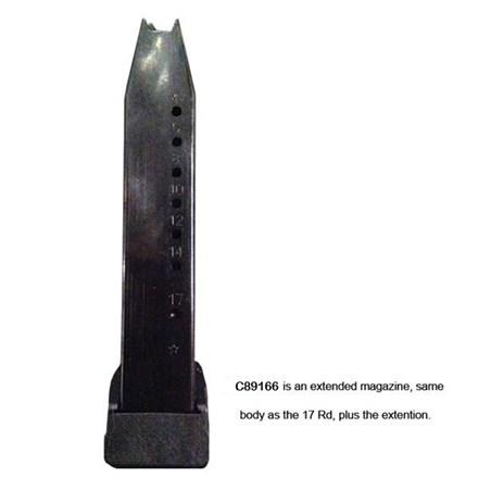 Beretta PX4 Storm Extended Handgun Magazine 9mm Black Steel 20/rd