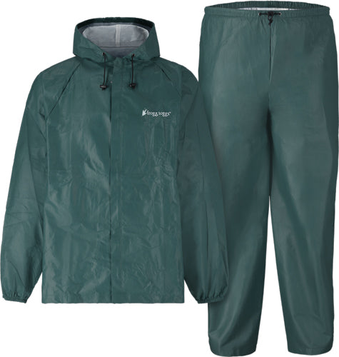 FROGG TOGGS RAIN SUIT MENS ULTRA LITE 2 MEDIUM GREEN