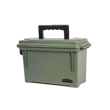 Uncle Mike's .30 Cal Plastic Ammo Storage Can Green