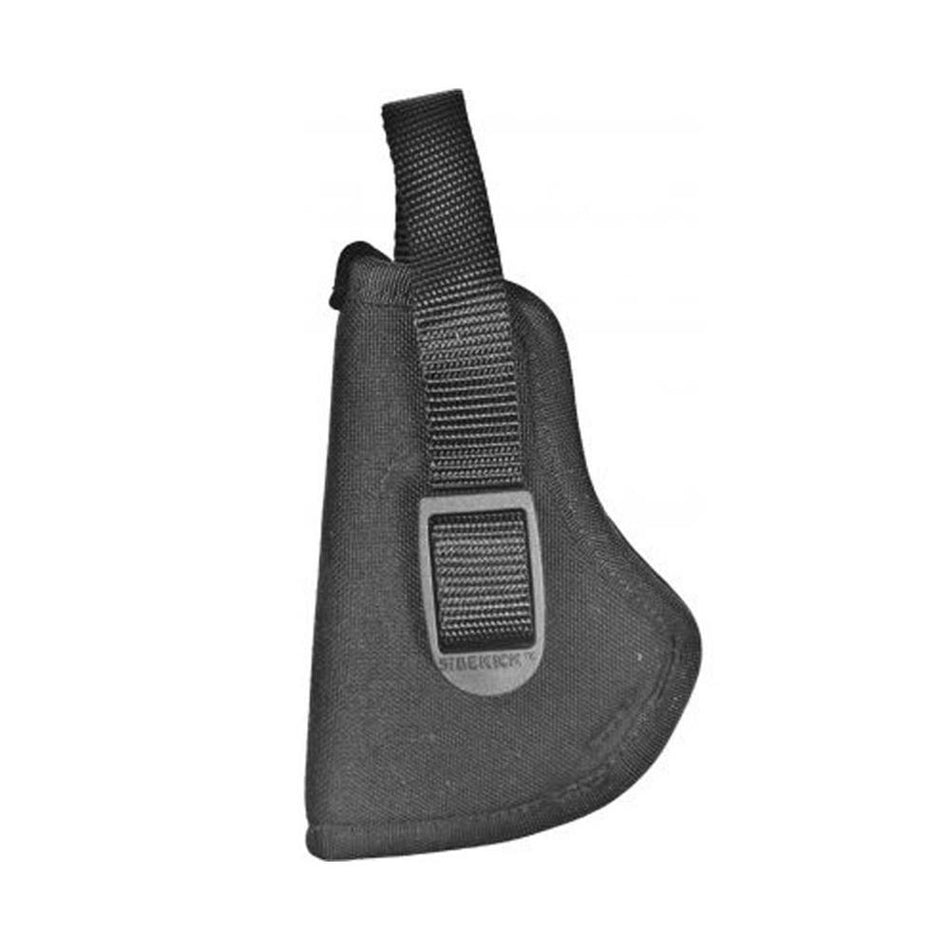 Uncle Mike's Sidekick Nylon Hip Holster Medium/Large Autos 3.25"-3.75" Barrel Black Right Hand