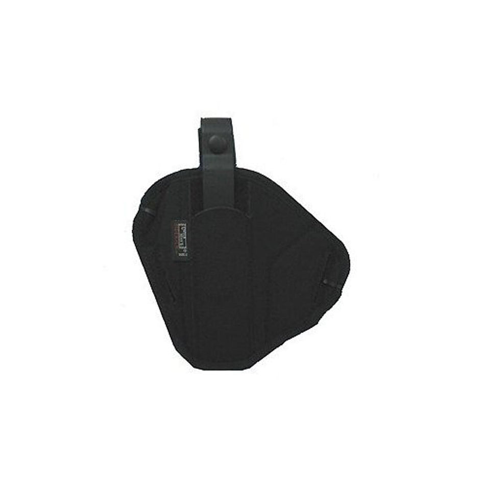 Uncle Mike's #16 Right Hand Black Nylon Belt Slide Holster for Medium and Large Autos