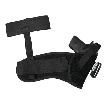 Uncle Mike's Sidekick Nylon Ankle Holster for Medium Autos .32-.380 3-4 Inch Barrel - Left Hand