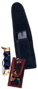 Uncle Mike's Pistol Mag & Knife Pouch - Waterproof Black Cordura Nylon