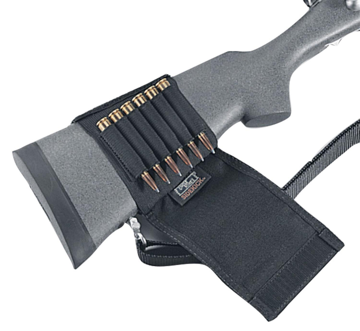 Uncle Mike's Black Cartridge Holder for Rifle Buttstock