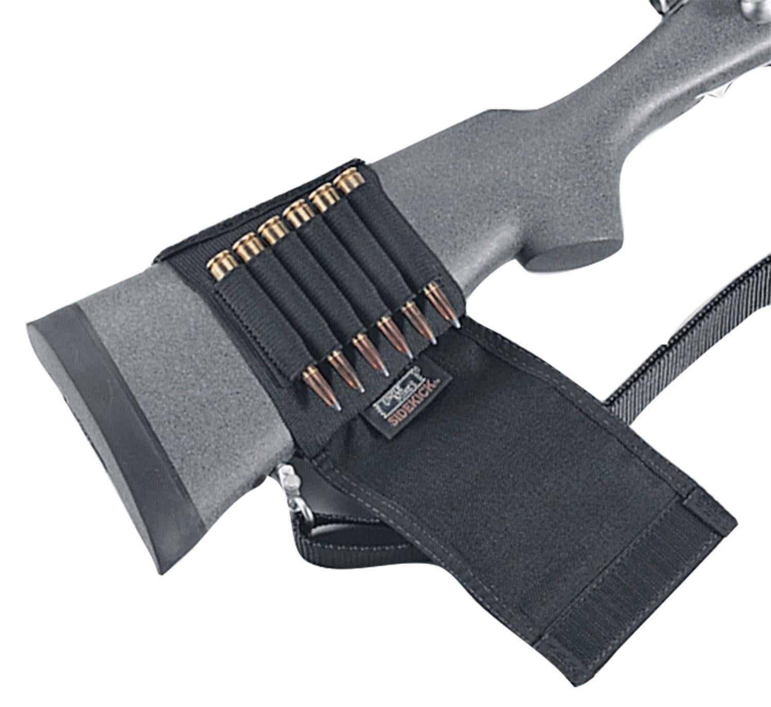 Uncle Mike's Black Cartridge Holder for Rifle Buttstock