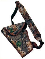 Uncle Mike's Black Scoped Bandolier Holster for 6 to 7.5 Inch Barrel Single Action Revolvers