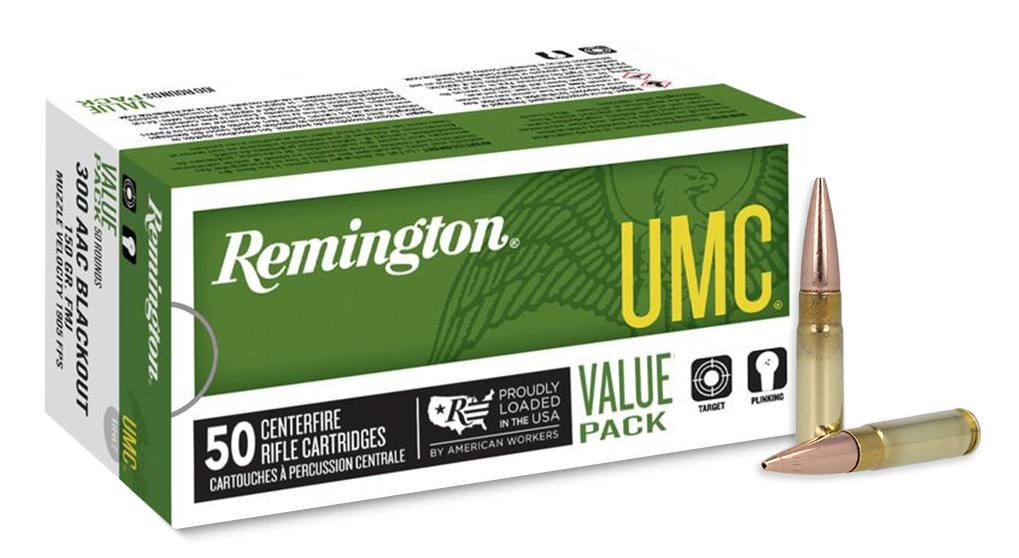 Remington .300 AAC Blackout 26855 UMC Full Metal Jacket FMJ 150 Grain