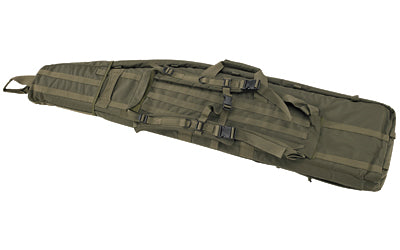 US PeaceKeeper P30052 52in Drag Bag Rifle Case with Backpack Straps OD Green