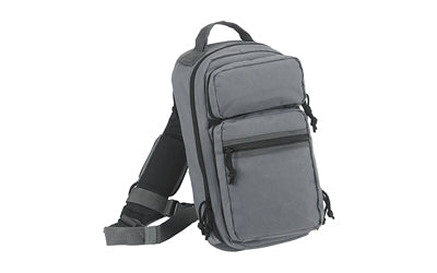 US PeaceKeeper P51320 EDC Concealed Carry Sling Pack Urban Gray 600D Polyester