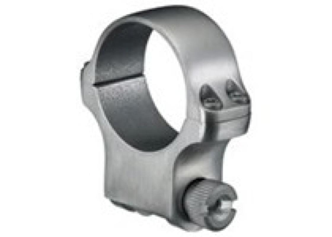Ruger M77 Standard Steel Scope Rings 2-Piece 5B/6B 1" High Stainless