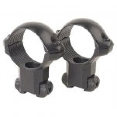 Ruger M77 2-Piece 1" Medium Matte Blued Steel Scope Rings 4B/5B