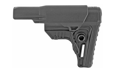 Leapers UTG PRO AR-15 S4 Mil-Spec Compact 4-Position Stock with Rubberized Butt Pad, Black