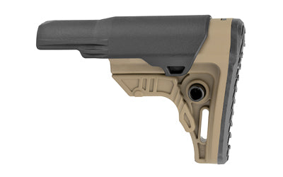 Leapers UTG PRO AR-15 S4 Mil-Spec Compact 4-Position Buttstock with Rubberized Butt Pad, Flat Dark Earth