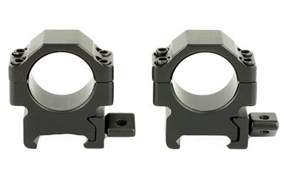 UTG Pro Max Picatinny Scope Rings, 1 Inch Low Profile, 2 Piece, Black Finish RG2W1104