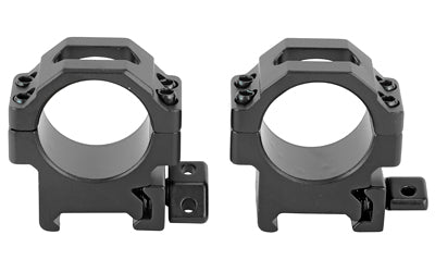 UTG Pro Max Picatinny Scope Rings, 30mm Low Profile, 2 Piece, Black Finish RG2W3104