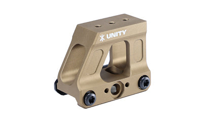 Unity Tactical FST-MRDF FAST MRDS Optic Mount, 2.26" Centerline, Cross Bolt Rail Clamp, RMR Footprint, FDE