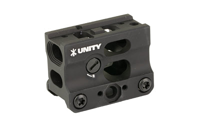 Unity Tactical FST-MSBB FAST Micro-SB Mount, 2.26" Optical Centerline, Built-In BUIS, Black, Aimpoint CompM5s Fit