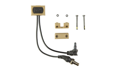 Unity Tactical ModButton Lite SYNC, 4.5" Dual Lead Switch for SureFire and Crane Laser, M1913 Rail, Flat Dark Earth MBL2-FDE-SF-CL-4.5