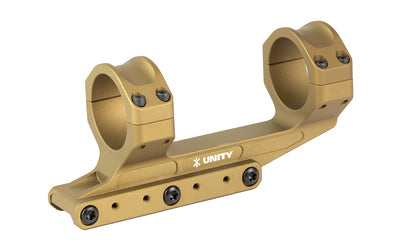 Unity Tactical REKE 34mm Rifle Scope Mount, 1.54" Optical Centerline, Picatinny, FDE RKE-S34154F
