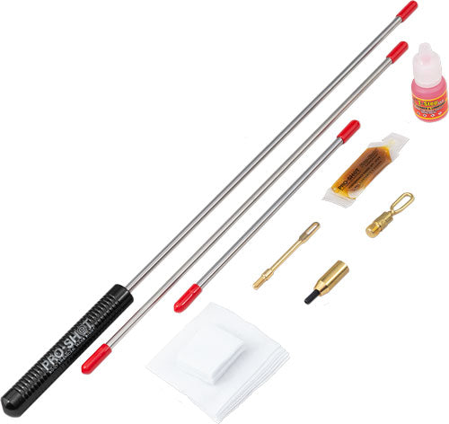 PRO SHOT UNIVERSAL ROD KIT 30" 3PC .22-12GA