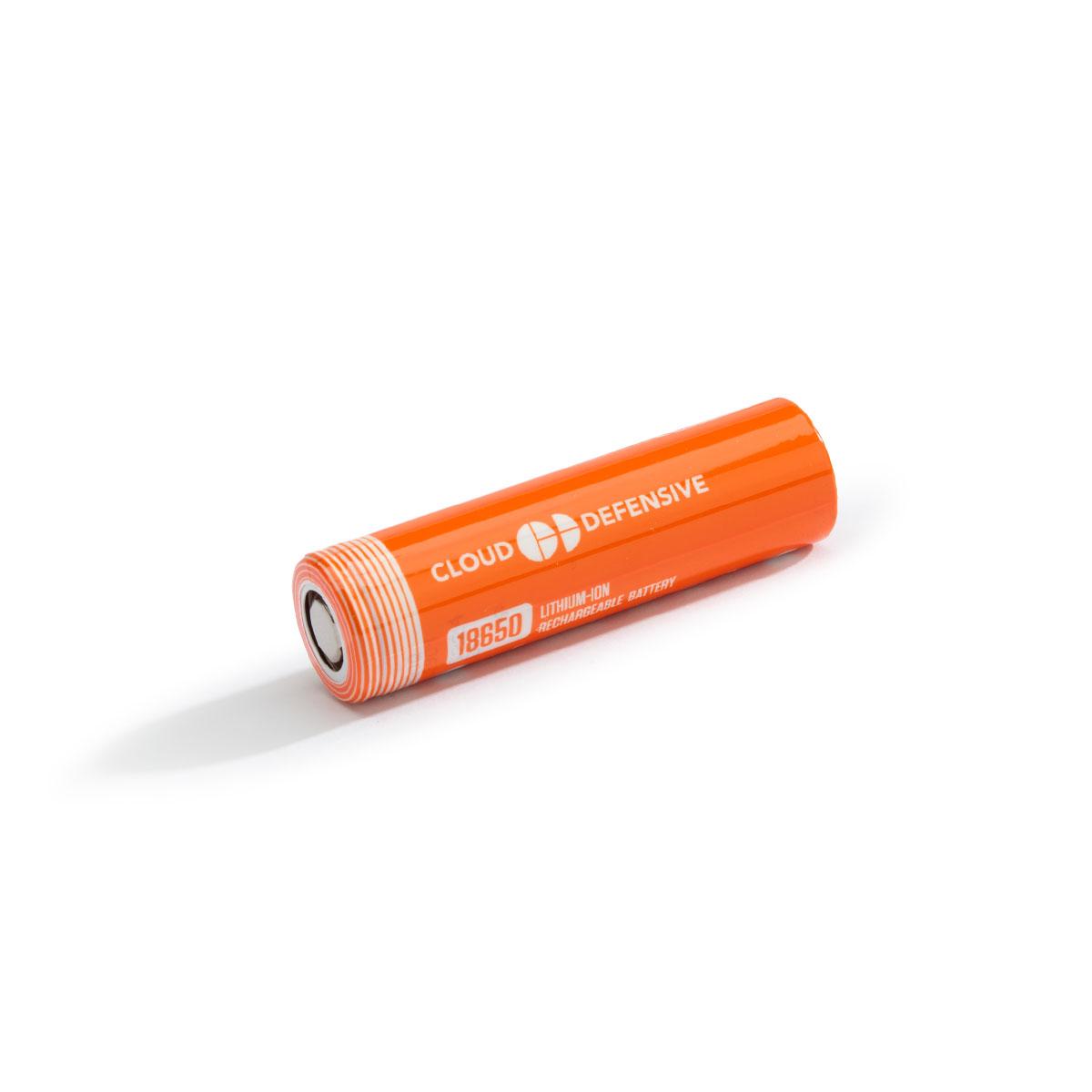 Cloud Defensive 18650 Rechargeable Battery Flat-Top Unprotected Cell