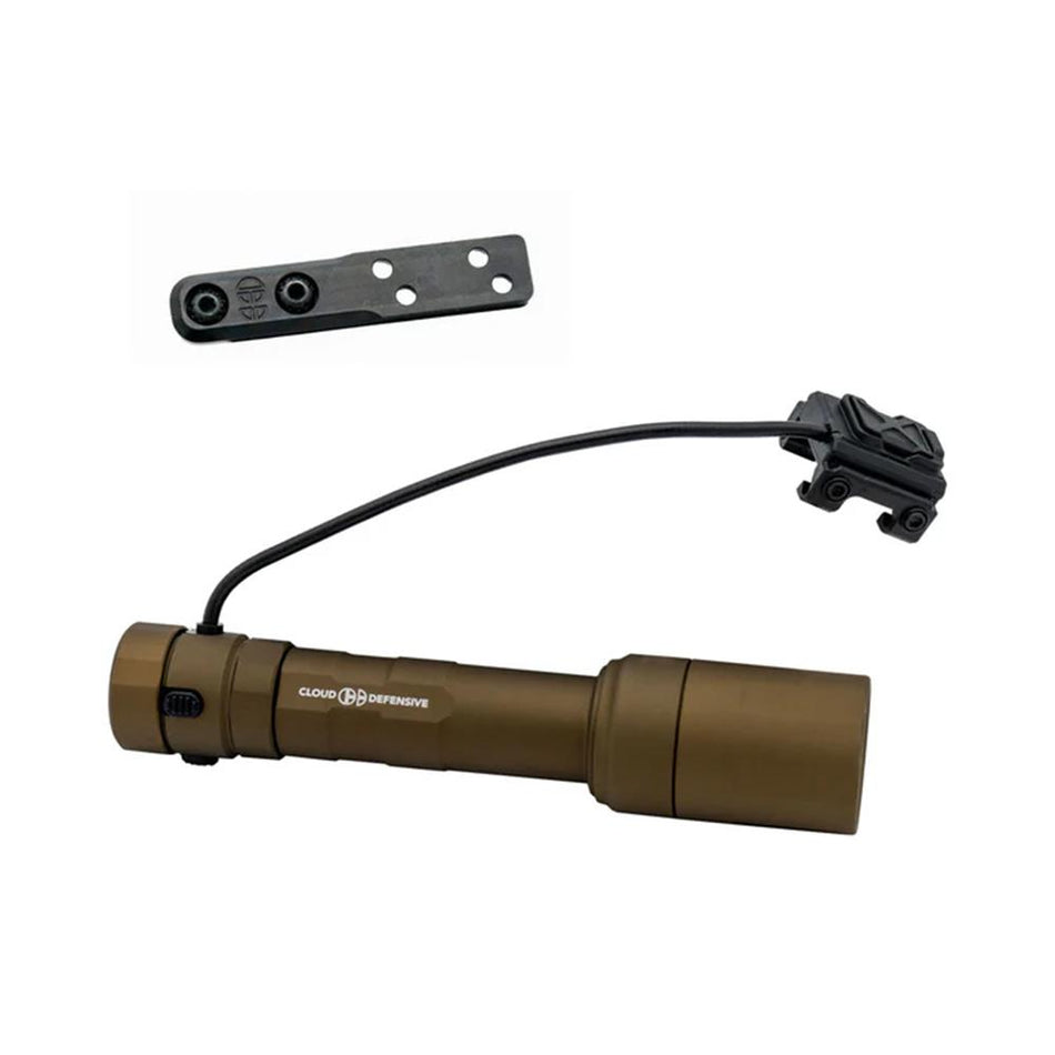 Cloud Defensive REIN 1250 Lumen Flat Dark Earth Rifle Weapon Light