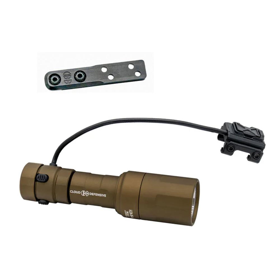 Cloud Defensive REIN Micro Weapon Light FDE 1000 Lumens