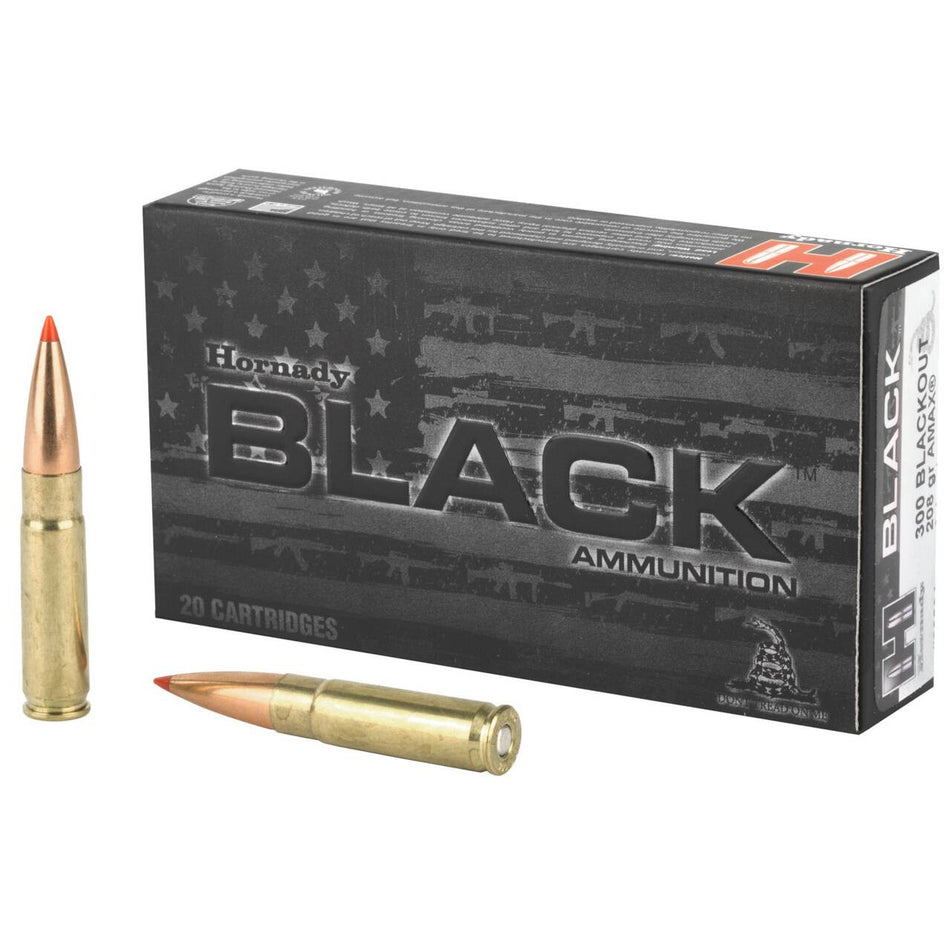 Hornady .300 AAC Blackout 80891 Black AMAX Hornady A Max 208 Grain