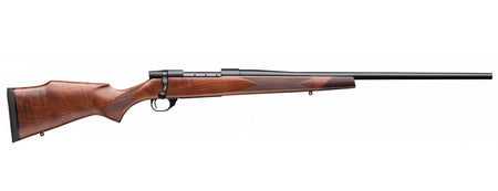 Weatherby Vanguard Sporter VDT243NR2T 243 Win Rifle, 4+1 Capacity, 22" Bead Blasted Blued Barrel, Walnut Monte Carlo Stock