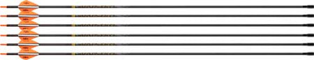 Victory Archery VAP TKO Elite Fletched Arrow 6pk Spine 400