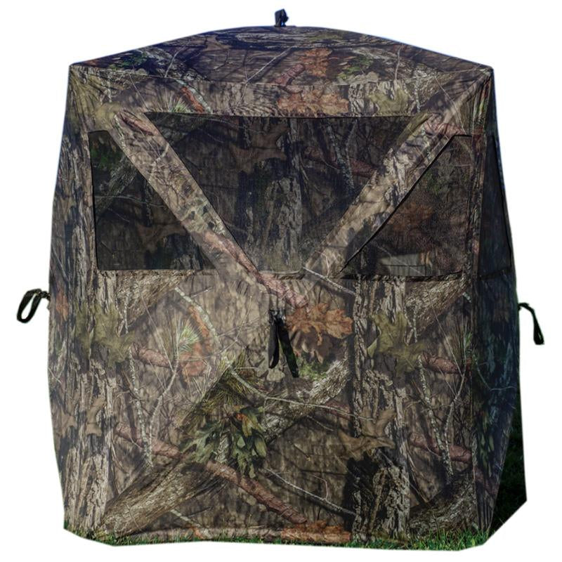 Rhino R-100 2-Person Ground Hunting Blind Mossy Oak Break Up Country